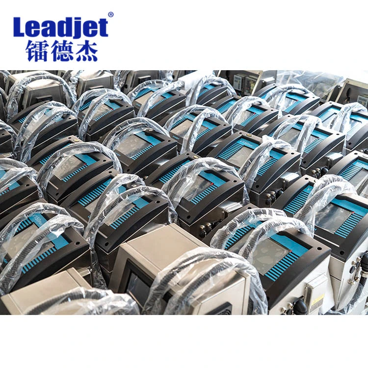 Leadjet Round Nozzle Online Date Number Inkjet Printing Machine Printer