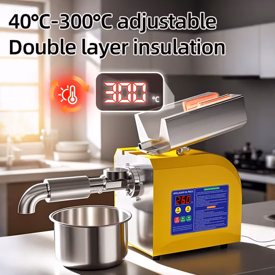 Mini extracteur d'huile de tournesol d'arachide presseur de graines végétales presse à huile cuisson Machine de pressage d'huile de sésame d'olive