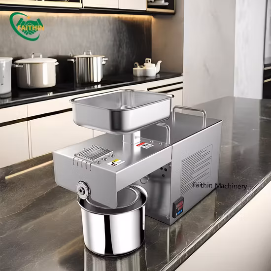 Mini Machine d'extraction d'huile d'avocat, presse à froid en acier inoxydable, petit Type à usage domestique